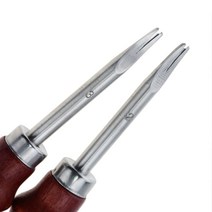 가죽공예 가죽 가장자리 베벨 러 1 개 0.8/1.0/1.2/1.5mm 스카이빙, 02 1mm