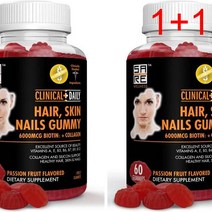 [1+1] Clinical Daily 비오틴 & 콜라겐 구미 60 개