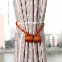 커튼 자석 타이백 집게 묶기 후사 고리 장식 끈 걸이 정리 포인트 마그네틱 홀더 고정, 상품선택, 화이트