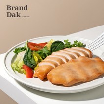 브랜드닭 훈제 닭가슴살 오리지널, 10팩, 100g