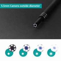 3in 1 usb 귀 청소 내시경 hd 비주얼 스푼 기능 진단 도구 안드로이드 720 p 카메라 건강 관리, 01 30W