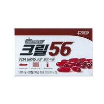 펄세스 함익병 크릴56 (인지질 56%) [FDAGRAS 인증원료 사용] 1000mgX30캡슐 아스타잔틴 미국산 레드오일 크릴새우오일 오메가3 크릴 크릴새우 EPA DHA, 1개(BEST 인기), 30정