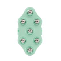 회전 구슬 볼 셀프 복부 배 팔다리 마사지 지압 장갑 민트 마사지볼장갑 셀프지압 셀프경락 복부마사지기 회전볼