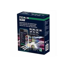 JBL Proscan 수족관 물 테스트 키트 스트립 PH GH KH NO2 NO3 Cl2 Co2 값 물고기 탱크 공장 민물 품질 종이 측정, 24 Pcs Test with App