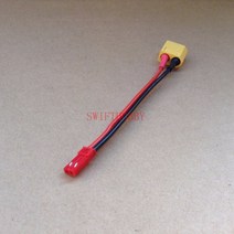 XT60 / Male To JST 어댑터 10CM (4 인치) 18awg Wire, 한개옵션0
