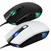 앱코 HACKER A660 3360 하이엔드 게이밍 유선 마우스, 화이트