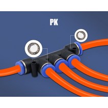 파이프연결 파이프조인트 공압 피팅 pypupvpe 수도관 및 파이프 커넥터 직접 추력, 박, 8