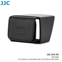 소니 ZV-1 캐논 EOS R M50 800D 후지 필름 X-H2 용 JJC 3 인치 카메라 LCD 후드 70x50mm 캠코더 스크린 썬 후드 차양, Black