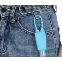 휴대용 손소독제 케이스 손세정제 공병 용기 홀더 가방걸이, 단품
