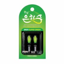 한강 은하수 전자케미 311 슈퍼녹색 민물낚시 대물용, 단품