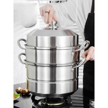 가정용 곰솥 대게찜솥 인덕션 스텐 찜냄비 대형 찜통, L번 가정용 곰솥 대게찜솥