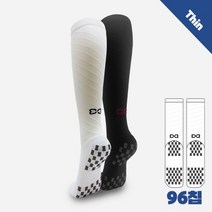 [위풋 WEFOOT 국가대표양말] 더블 논슬립 컴프레션 삭스, 블랙, S(230~260mm)