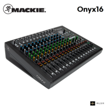 MACKIE 맥키 Onyx16 16채널 프리미엄 아날로그 USB 믹서 Onyx-16