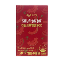 씨스팡 혈관팔팔 칸탈로프 멜론 SOD, 30정, 4박스