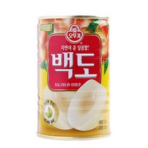 오뚜기 백도 반절, 400g, 5개
