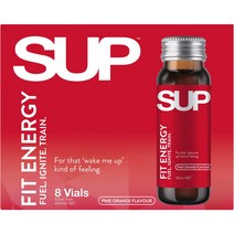 썹 샷 핏 에너지 퓨얼 이그나이트 트레인 8개입 X 50ml 1팩 Sup Shots Fit Energy - Fuel Ignite Train X