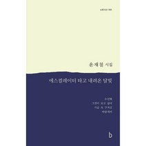 에스컬레이터를 타고 내려온 달빛:윤재철 시집, 윤재철 저, b