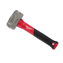 밀워키 48-22-9310 함마 화이바 자루 해머 오작동 감소 미끄럼 방지 수공구 평면형 일체형 3lb헤드, 1개