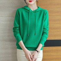여자 간절기 티셔츠 후드티 올해 유행 후드 여성 춘추복 가을 여성복 -102792