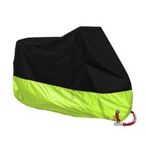 오토바이커버 방수 바이크 바디커버 야외 UV 오토바이 커버 M L XL 3XL 4XL 모터 케이스 히토트윈 야마하 로얄 스타 1300, 4XL+형광 녹색