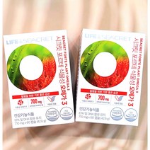 시크릿 포르테 식물성 오메가3 710 mg x60 캡슐 2달 seacret 사해소금