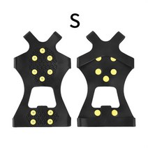 한라산 등산용아이젠 눈꽃여행필수품 아이젠 S-XL Crampons 내마 모성 스노우 슈 스파이크 야외 쉬운 얼음, s