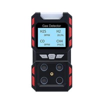 일산화탄소 경보기 가스누수탐지 캠핑 가스 경보 산업용 멀티 감지기 CO H2S O2 EX 화재 방지 분석기 센서 보안 알람 인간의 음성 프롬프트, [01] Gas Alarm Black, 01 Gas Alarm Black