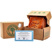 녹색 Valerie® 원래 알레포 비누 디럭스 200g + 70/30 월계수 오일 올리브 오일 - 6 월 - 8 숙성을 통해 식료품 점