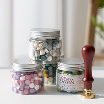 윈지커머스_221102 [WINZI_몰] 고무날짜도장 편지실링도장 오피스 경조인 자석명찰, 실링왁스 초대장 편지 도장만들기 (실링왁스믹스보틀, 마카롱 _JMOC