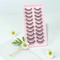5 10 쌍 3D 밍크 속눈썹 자연 힐 메이크업 Cils 희미한 잔인 Maquiagem, 10Pairs-Y7