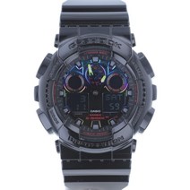Casio 카시오 G-Shock 아날로그-디지털 버추얼 레인보우 스페셜 남성용 시계 GA100RGB-1A