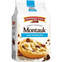 Pepperidge Farm Montauk 페퍼리지 팜 몬탁 소프트 쿠키 밀크 초콜릿, 244g