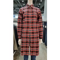 [19F/W] HAZZYS LADIES / 블랙 체크 면 긴팔셔츠 / HSSH9D912BK123270
