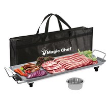 매직쉐프 66cm 세라믹 스톤코팅 와이드 전기그릴 MEG-X6601CG