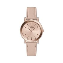 훌라 손목시계 Furla 미니MAL SHAPE 미니멀 셰이프 로즈 골드 스테인리스 스틸 38MM Watch Jewelry 액세서리 WW003006L3 여성 핑크 고급선물 데일리 비