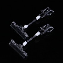 디귿자선반 디귿자선반정리대 ㄷ자선반 선반대형 2pcs 투명 플라스틱 카드 디스플레이 스탠드 클립 조정 기호 카드 디스플레이 홀더 비즈니스 광고 U Shape Display, c