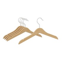 이케아 HANGA 어린이 옷걸이 5개 유아 키즈 행거 원목 나무 아기옷 아동복 원피스 우주복