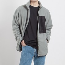 스타일에스 남녀공용 빅사이즈 리플렉트 플리스 자켓
