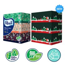 먼지가 적은 무형광 천연펄프100% 미용 각티슈 150매3입, 리빙소프트 180매3개입