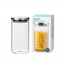 글라스락 스텐뚜껑 내열유리캐니스터 1320ml