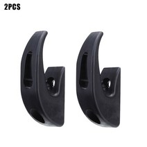 샤오미킥보드 1/2/3/4PCS 스쿠터 프론트 후크 샤오미 Mijia M365 프로 전기 스케이트 보드 스토리지 행거 부품 액세서리, [10] 2PCS Black, 10 2PCS Black