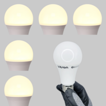 비츠온 LED 전구 8W 전구색 붉은빛 5개
