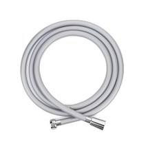 PVC 물 때 없는 꼬임방지 샤워 호스 1.5M 회색, 1개