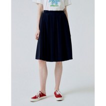 [22SS] 네이비 단색 밴딩스커트 HSSK2B430N2
