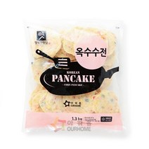 옥수수전(냉동) 부침용 54.2gx24ea, 단품, 단품