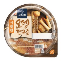 CJ 삼호어묵 시원한 오뎅한그릇 360g 간편 편의점 오뎅탕 어묵탕, 1개