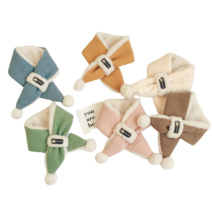 유아 겨울 기모목도리 방한 머플러