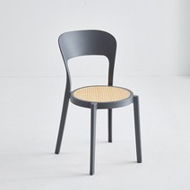 카페편한의자 PVC 디자인체어 바의자 클래식 의자 테이블 스벅 귀여운 싱글 심플 업소용, 회색