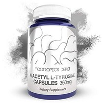 Natural Nootropic N-아세틸 L-티로신 350mg 240정, 수량, 상세참조