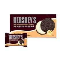 허쉬 바닐라크림 샌드위치 쿠키 75g, 8개